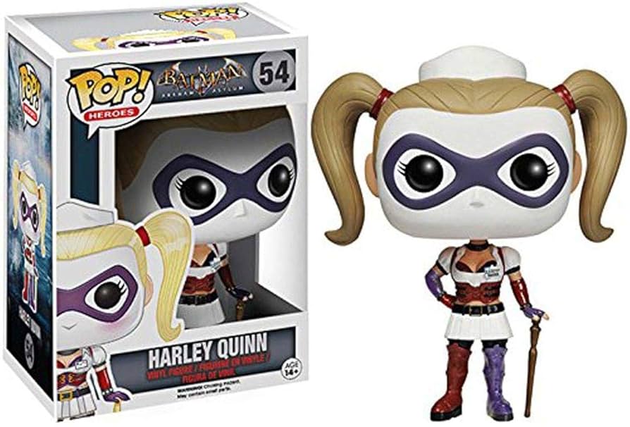 Amazon.com: Funko POP Heroes: Arkham Asylum Nurse Harley